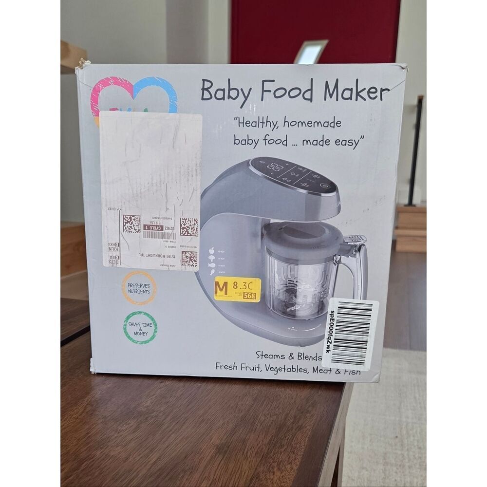 Baby Food Maker and Blender - Blend, Grind, Steam, and Cook Homemade Baby Food